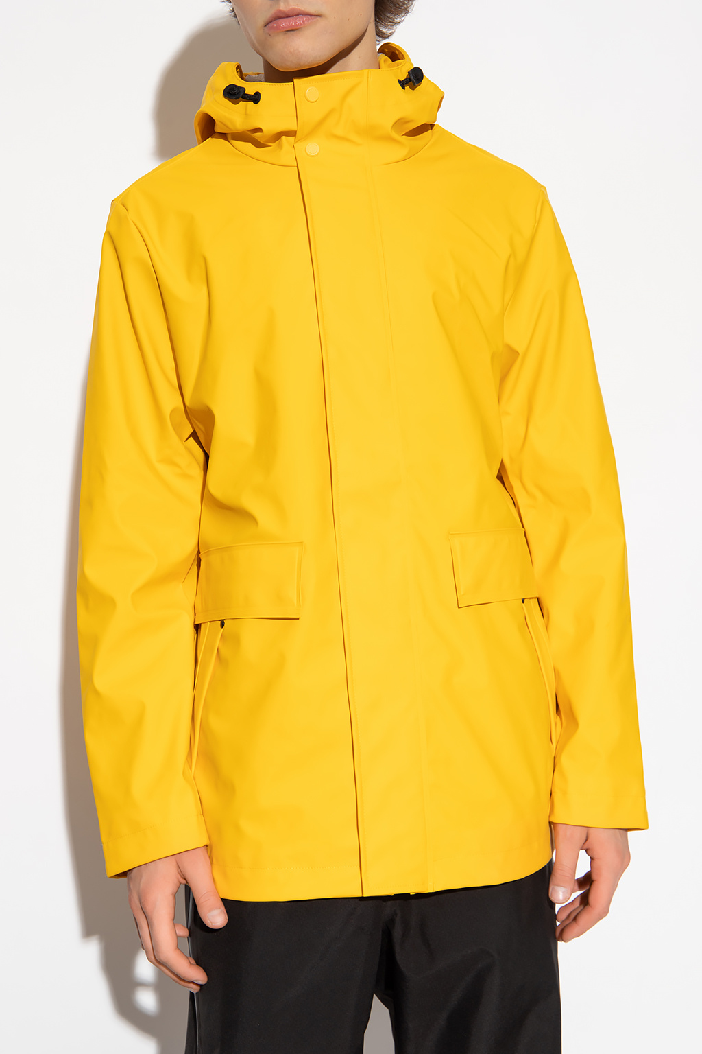 Hunter yellow rain affortdable jacket